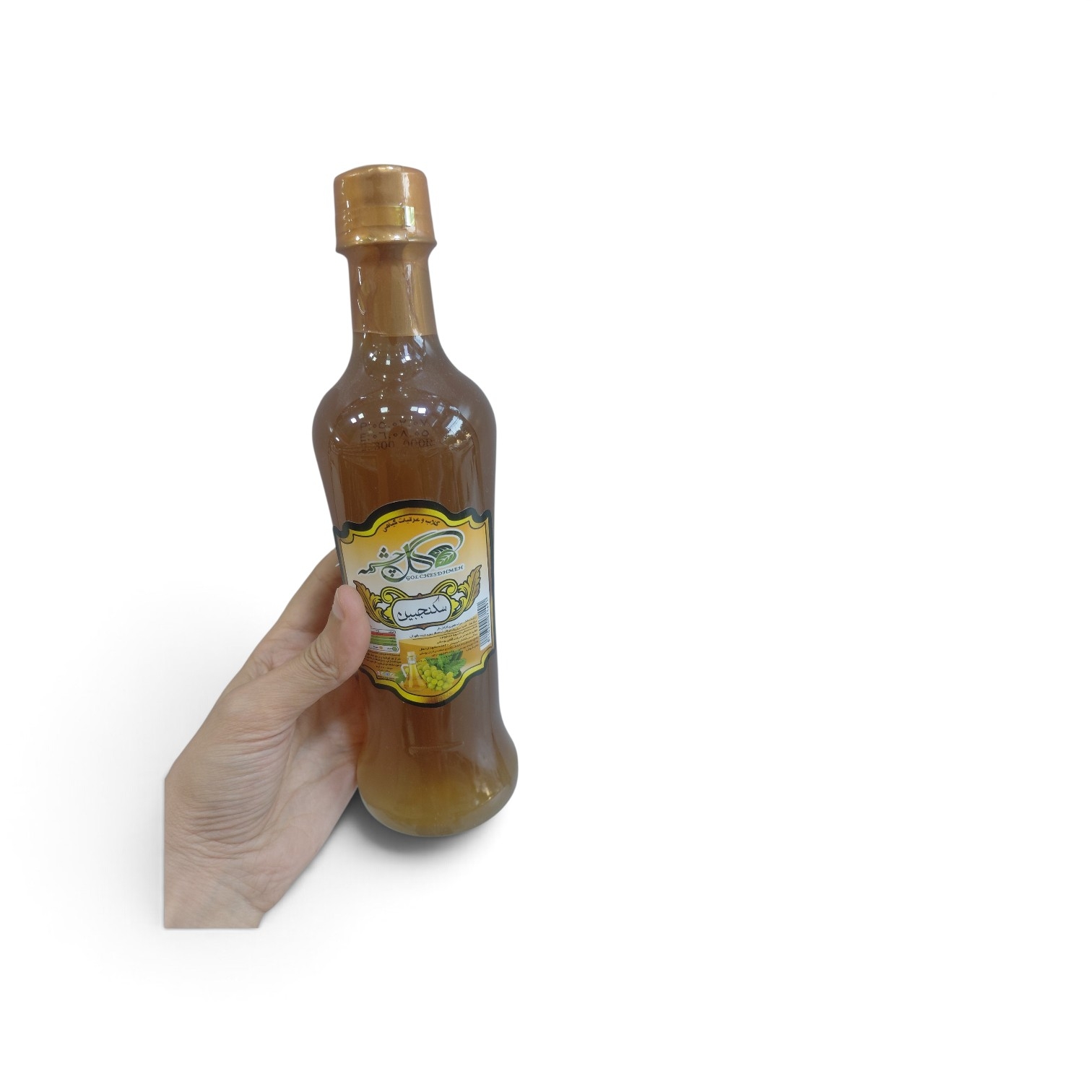 شربت سکنجبین گل چشمه نیم لیتری
