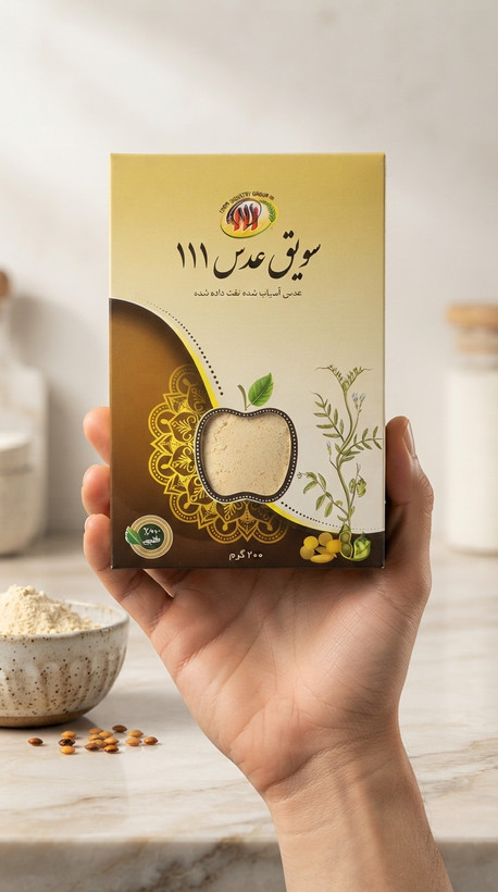 سویق عدس برند ۱۱۱ وزن۲۰۰گرمی